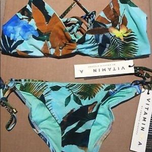 Vitamin A bikini set BNWT
